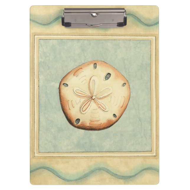 Muschel Collector Klemmbrett (Vorderseite)