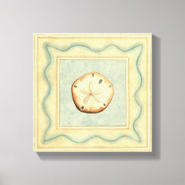 Muschel Collector Leinwanddruck (Vorderseite)