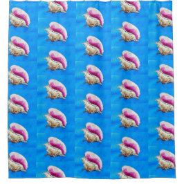 Muschel Duschvorhang und Liner