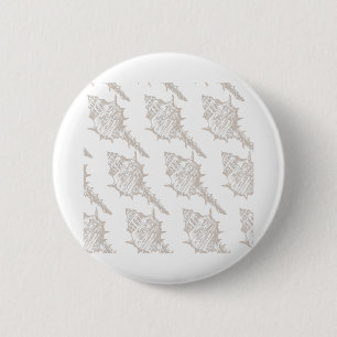 Muschel elegantes Muster Button