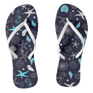 Muschel Flip Flops