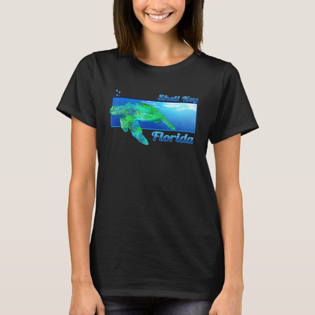 Muschel Florida T-Shirt (Vorderseite)