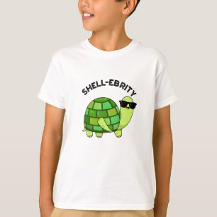 Muschel Funny Celebrity Tortoise Pun T-Shirt