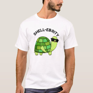 Muschel Funny Celebrity Tortoise Pun T-Shirt