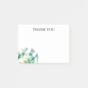 Muschel für Wasserfarben Post-it Klebezettel