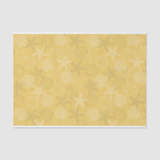 Muschel-Goldseidenpapier Seidenpapier
