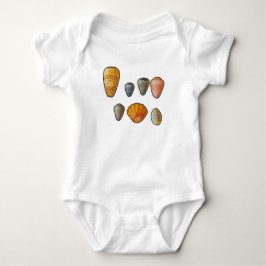 Muschel Haul Baby Outfit Strampler