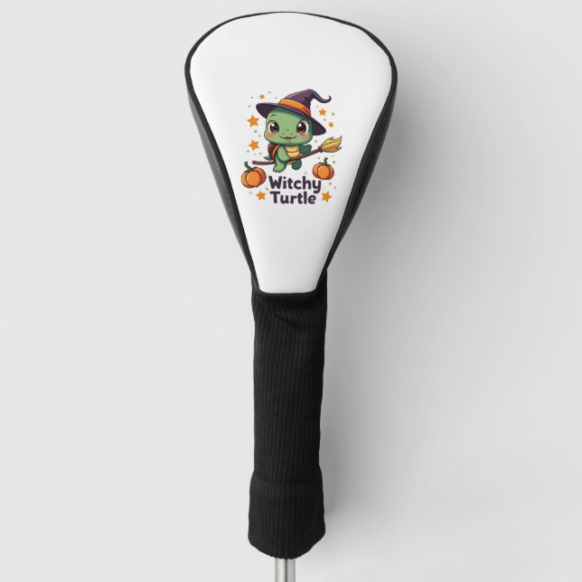Muschel Hexenkurte Golf Headcover (Vorderseite)