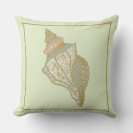 Muschel im Meer - Muscheln am Ocean Beach Kissen