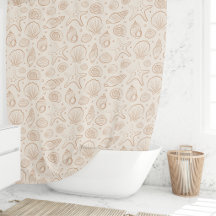 Muschel Küsten Nautilus Boho Strand Neutral Creme