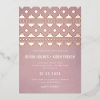 Muschel Pink Südwest Gleam Wedding Rose Gold