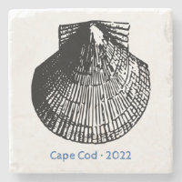 Muschel Scallop Art - Strand Sandstein - Custom