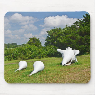 Muschel Skulptur Mousepad