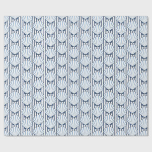 Muschel Stripe Elegance! Geschenkpapier