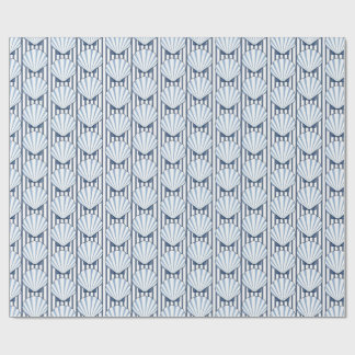 Muschel Stripe Elegance! Geschenkpapier