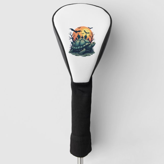 Muschel von Screams Turtle Golf Headcover (Vorderseite)
