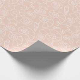 Muschel Weihnachten Geschenkpapier