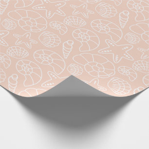 Muschel Weihnachten Geschenkpapier