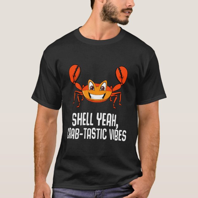 Muschel Yeah Crab Tastic S Crab T-Shirt (Vorderseite)
