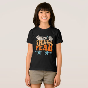 "Muschel Yeah" Der sonnige Vintage Seashell Collec Tri-Blend Shirt