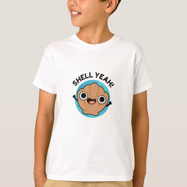 Muschel Yeah Funny Seashell Pub T-Shirt (Vorderseite)