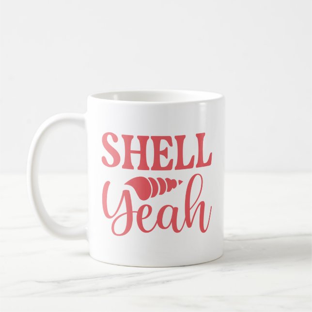 Muschel Yeah Kaffeetasse (Links)