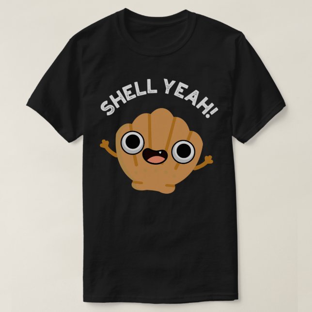 Muschel Yeah Niedlich Seashell Pub T-Shirt (Design vorne)