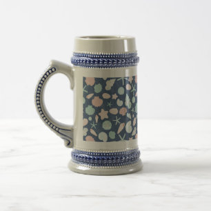 Muschelmuster Bierglas
