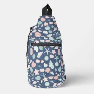 Muschelmuster Crossbody Bag