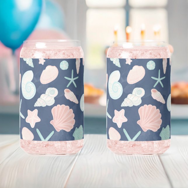 Muschelmuster Dosenglas (Insitu (Baby Party))