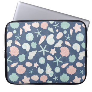 Muschelmuster Laptopschutzhülle