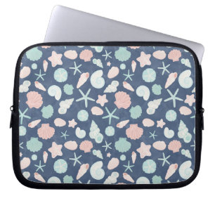 Muschelmuster Laptopschutzhülle