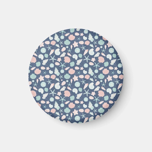 Muschelmuster Magnet (Vorne)