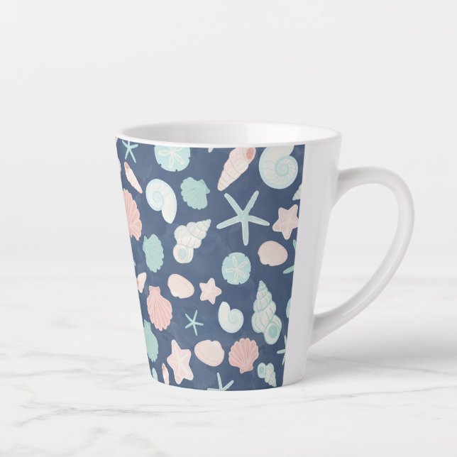 Muschelmuster Milchtasse (Rechts)