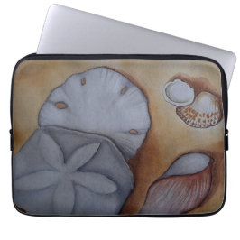 Muscheln am Meer Laptopschutzhülle