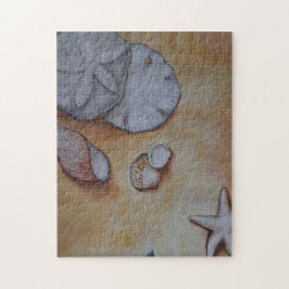 Muscheln am Meer Puzzle