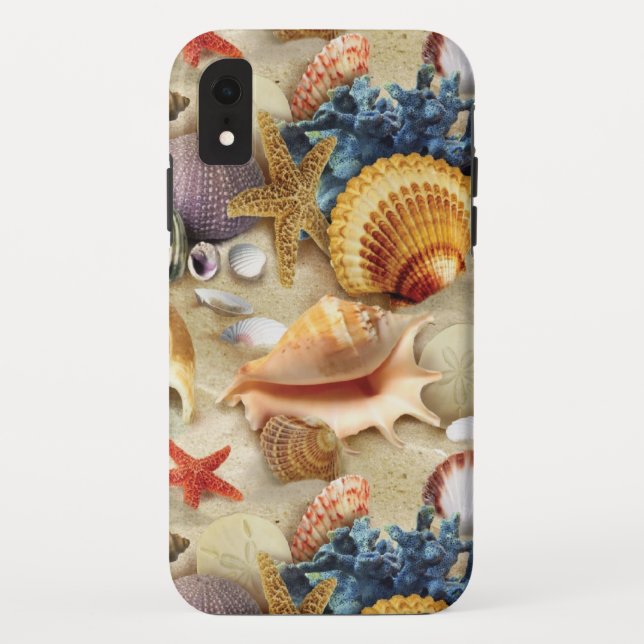 Muscheln am Strand Case-Mate iPhone Hülle (Rückseite)