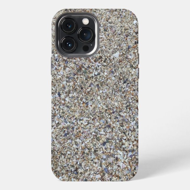 Muscheln am Strand iPhone Hülle (Rückseite)