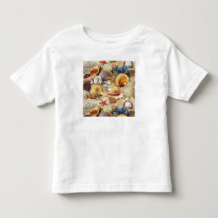 Muscheln am Strand Kleinkind T-shirt