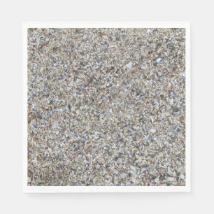 Muscheln am Strand Serviette