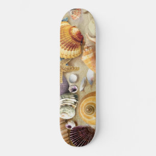 Muscheln am Strand Skateboard