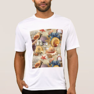 Muscheln am Strand T-Shirt