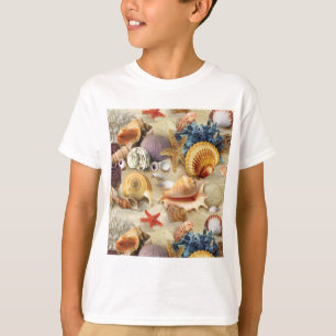 Muscheln am Strand T-Shirt