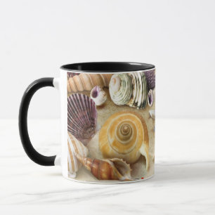 Muscheln am Strand Tasse