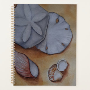 Muscheln an der Küste Aquarellbilder Planer