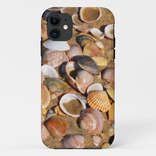 Muscheln auf einem Sandy-Strand | Andalusien, Case-Mate iPhone Hülle (Rückseite)