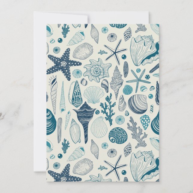 Muscheln auf weißlich (Vorderseite)