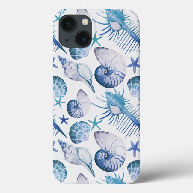 Muscheln Case-Mate iPhone Hülle (Rückseite)