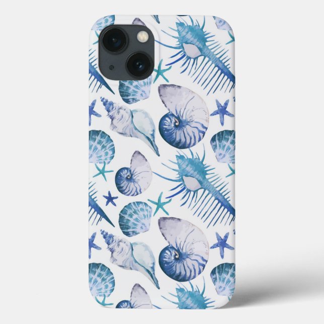 Muscheln Case-Mate iPhone Hülle (Rückseite)