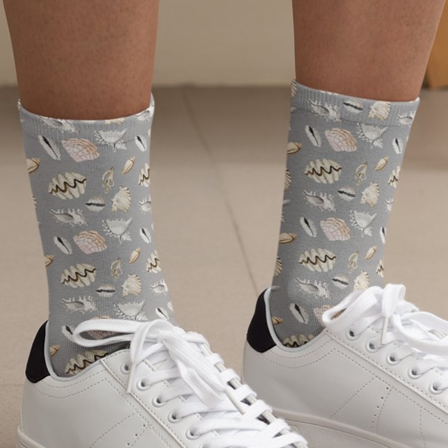Muscheln Crustaceancore Ocean Beach Socken (Von Creator hochgeladen)